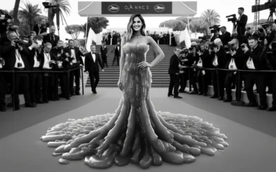 Celebrity Fashion Crisis: A-List Star Wears Dress Made of Sea Moss Gummies at Cannes!