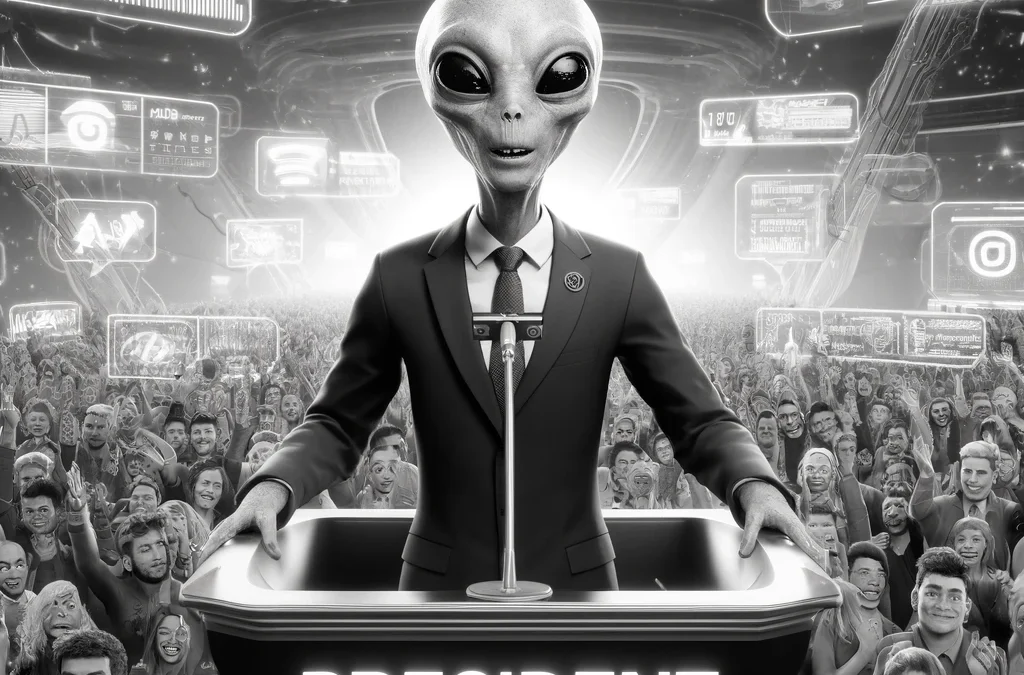 Alien Ambassador Declared President of the Internet in Historic TikTok Vote!